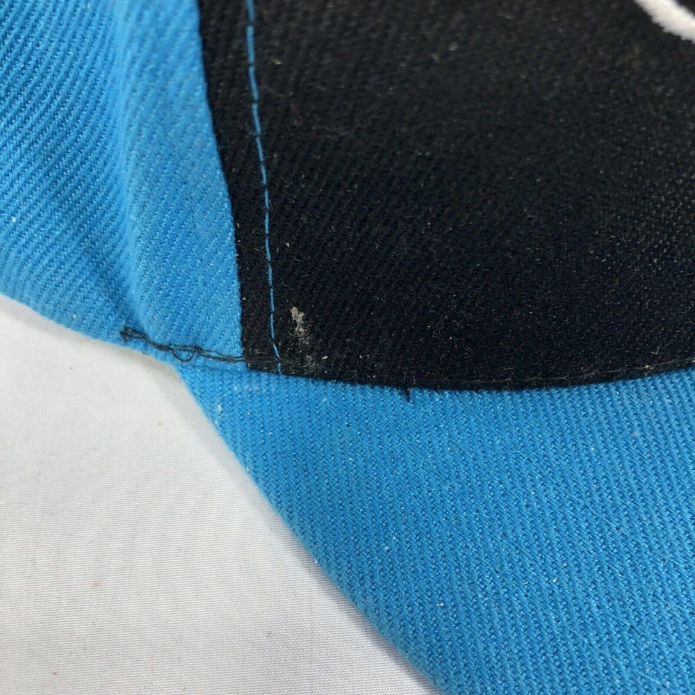 Wonder Woman Six Flags Hat Cap Souvenir Snapback Baseball Black Blue Adjustable - Picture 5 of 16